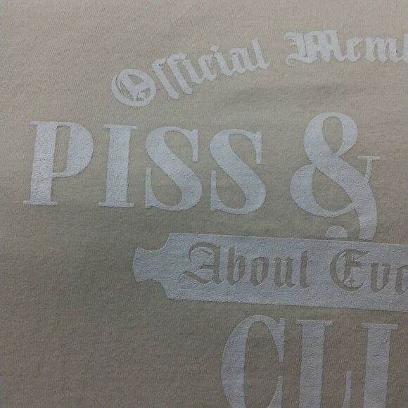 Piss and Moan Club of Cape Cod Tshirt, 3XL, Comfort Colors - Picture 3 of 7